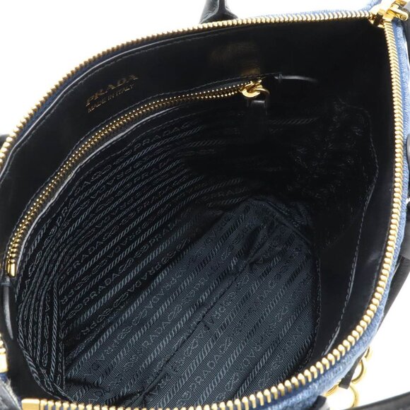 PRADA Black Leather Shoulder Bag - Picture 8 of 9